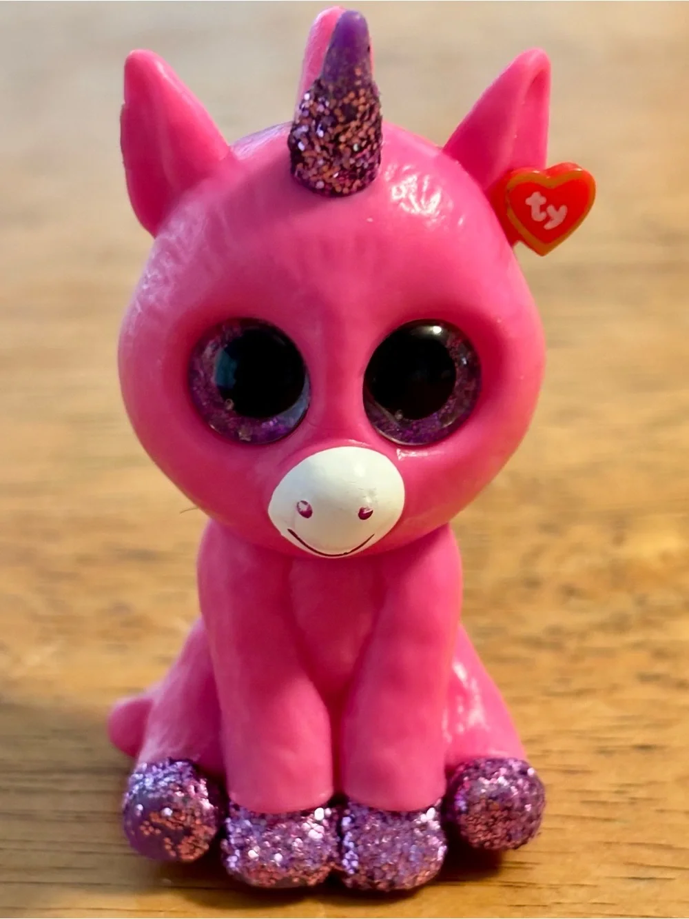 TY Beanie Boos Mini Boo BUBBLEGUM Unicorn Series 3 Collectible Figure 2